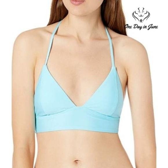 Vicious Young Babes Other - Vicious Young Babes Ocean Eyes Halter Bikini Top Swimsuit Size M